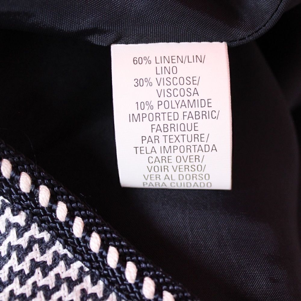 ANN KLEIN New York Linen Career Skirt Size 12 - Picture 9 of 9